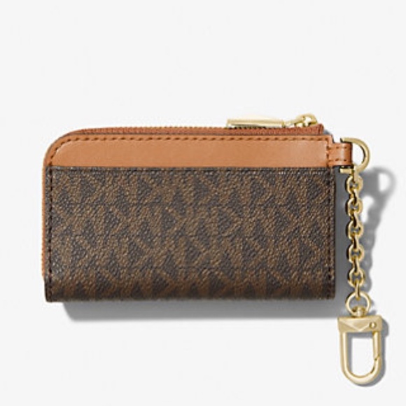 MICHAEL KORS Piper Logo Zip Card Case - Picture 2 of 5